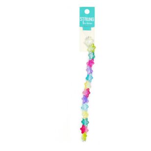 Ribtex Strung Ombre Star Beads Multicoloured 14 Pieces