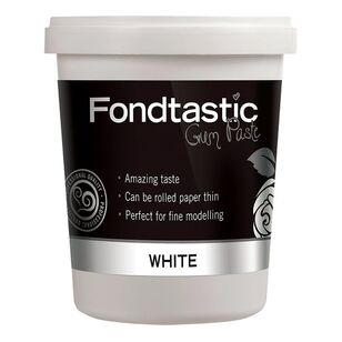Fondtastic White Gum Paste White 908gm