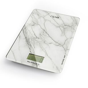 Ripe 5kg Marble Digital Precision Scales White Marble