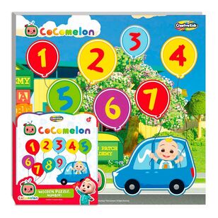 Creative Kids Cocomelon Numbers Chunky Puzzle Multicoloured
