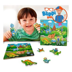 Creative Kids Blippi Dinosaur Puzzle Multicoloured