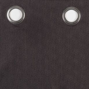 KOO Virgo Blockout Eyelet Curtains Pepper 80 - 140 x 223 cm