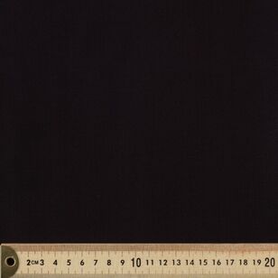 Plain 145 cm En Vogue Satin Fabric Black 145 cm