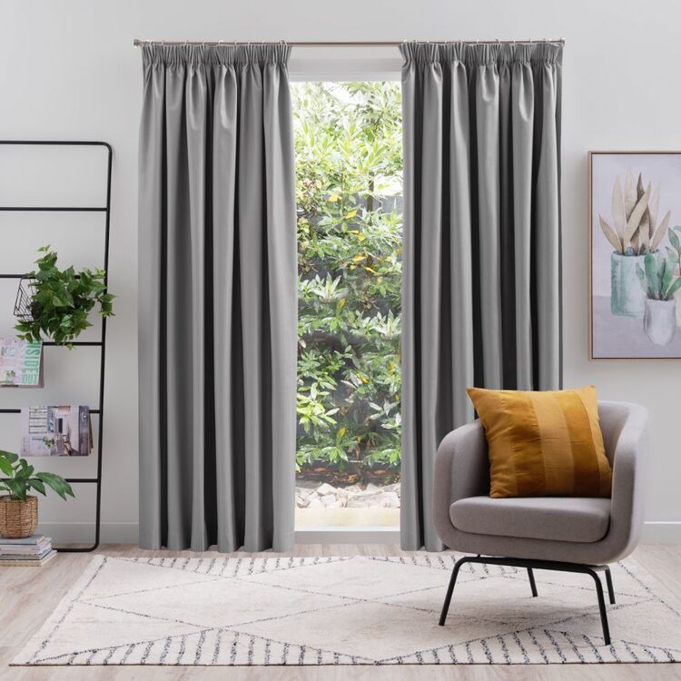Emerald Hill Kendall Blockout Pencil Pleat Curtains