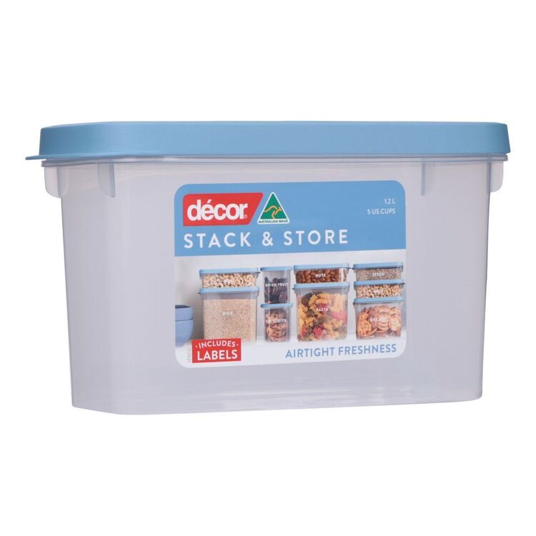 Décor Pantry Stack & Store Oblong 1.2 L Container