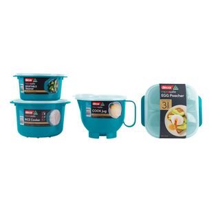 Décor Microsafe Rice Cooker Teal 2.75 L