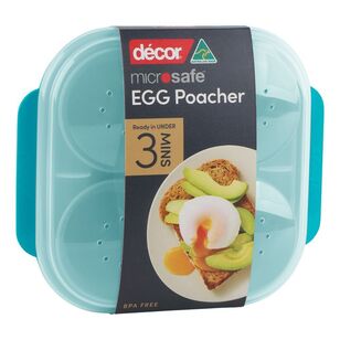 Décor Microsafe Egg Poacher Teal