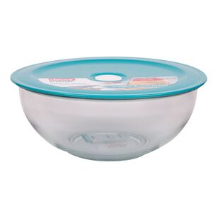 Décor Cook Seal & Store Glass Bowl Teal 3 L