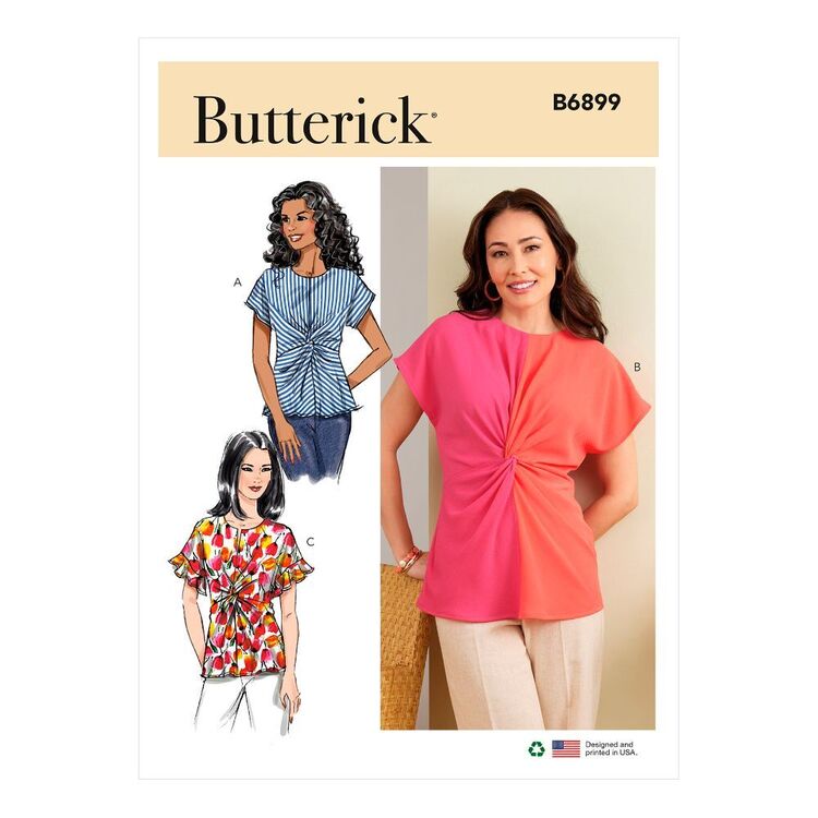Butterick B6899 Misses' Top Pattern