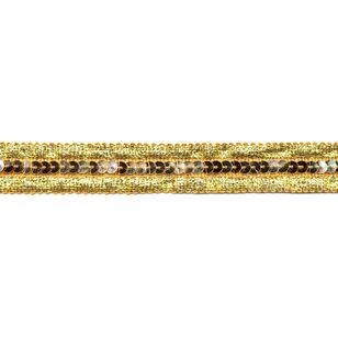 Simplicity Sequin Band Gold 22 mm