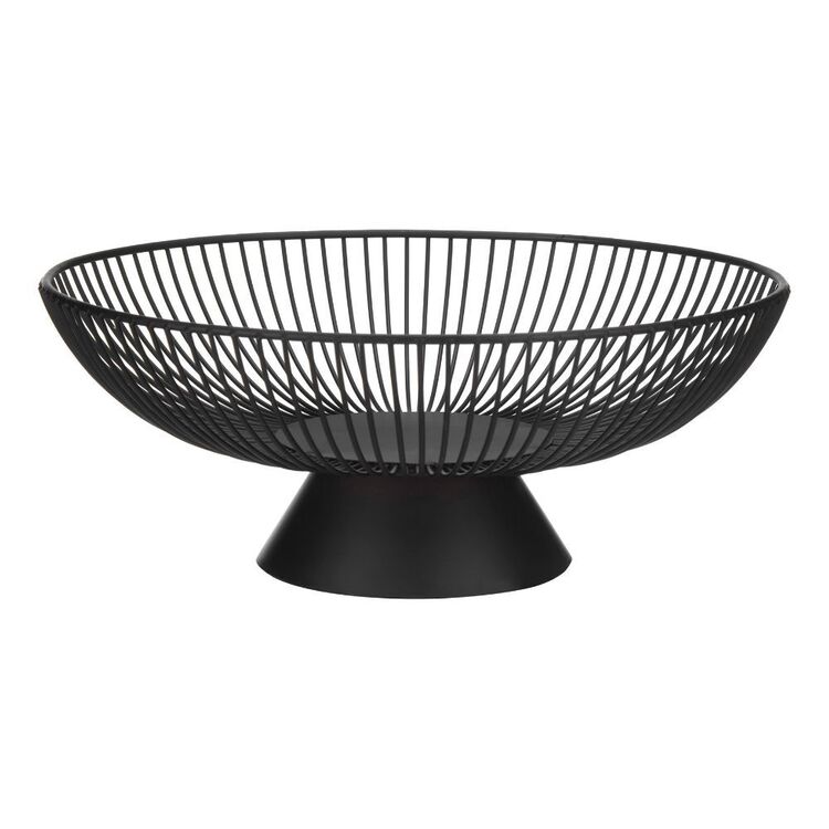 Bouclair Global Gallery Metal Wire Bowl With Stand