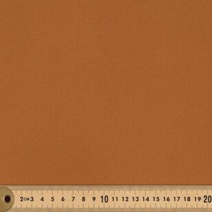 Plain 112 cm Stretch Cotton Drill Caramel 112 cm