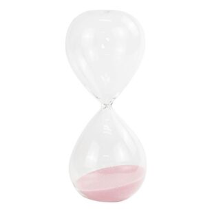 Ombre Home Bronte Hourglass I Pink 7.5 x 7.5 x 14 cm