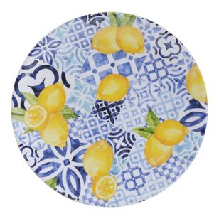 Culinary Co Amalfi Lemons Side Plate Multicoloured