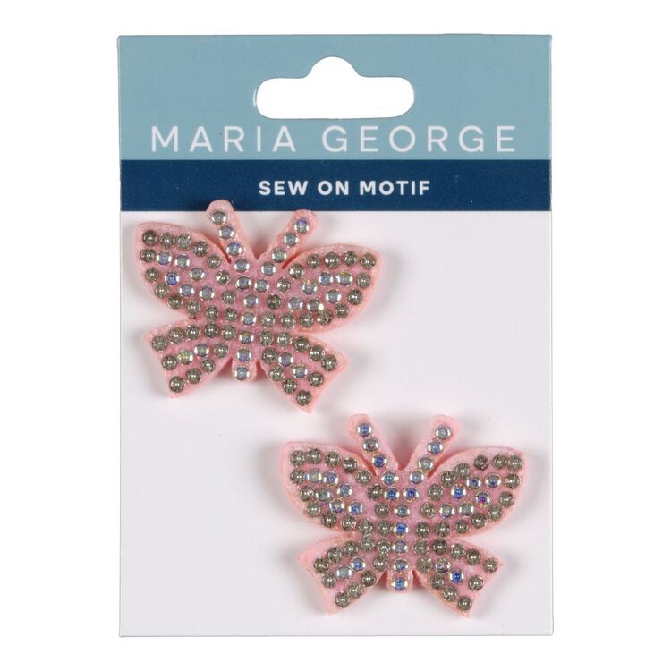 Maria George Jewel Butterflys #2 Sew On Motif