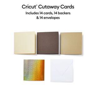 Cricut Cutaway Card Sampler Mix Neutral R40