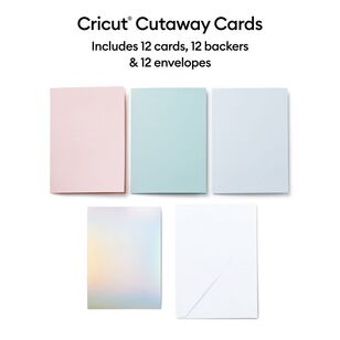 Cricut Cutaway Card Sampler Mix Pastel R40