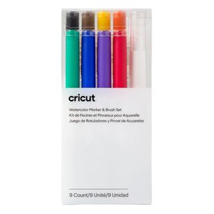 Cricut Watercolour Marker & Brush Set Multicoloured