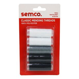 Semco Mending Threads 5 Pack Multicoloured