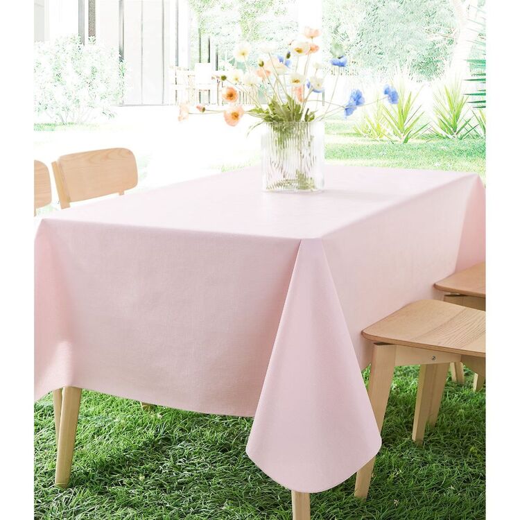 KOO Shelly Rose Flannel Tablecloth Pink 150 x 230 cm