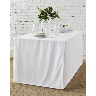 KOO Salute Trestle Tablecloth White 76 x 183 cm