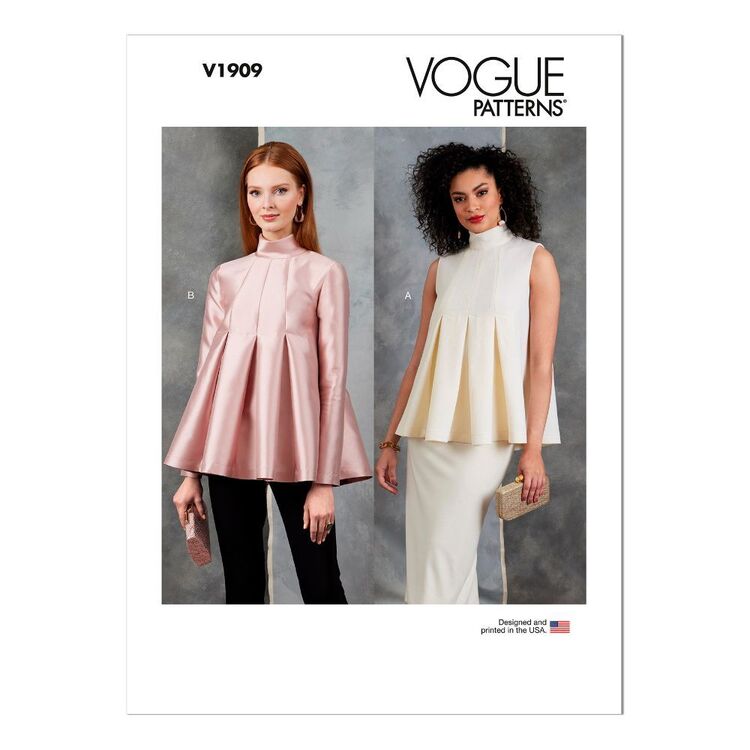Vogue Sewing Pattern V1909 Misses' Top