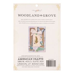 American Crafts Maggie Holmes Woodland Grove 6 x 8 in Paper Pad Multicoloured 6 x 8 in