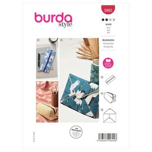 Burda Sewing Pattern B5993 Accessories White One Size