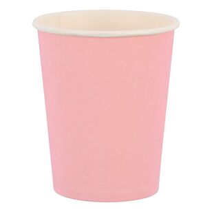 Spartys 270mL Paper Cup 16 Pack Pink 270 mL
