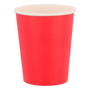 Spartys 270mL Paper Cup 16 Pack Red 270 mL