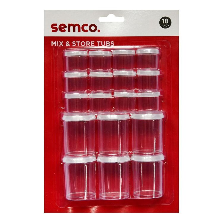 13 Pack Plastic Beads Storage Box, Small Clear Container With Lids