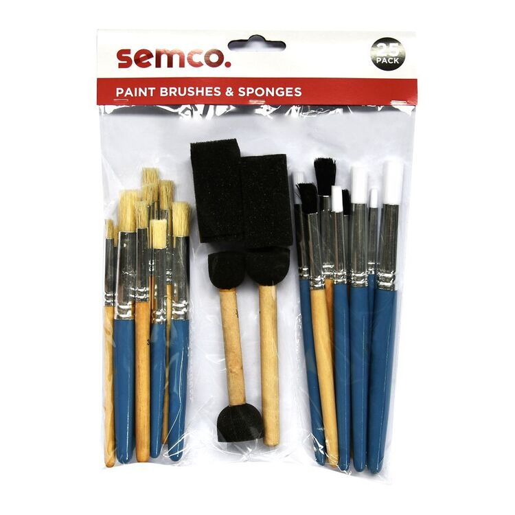 Art Paint Brushes, Paint Brushes & Rollers for Craft & Hobbies
