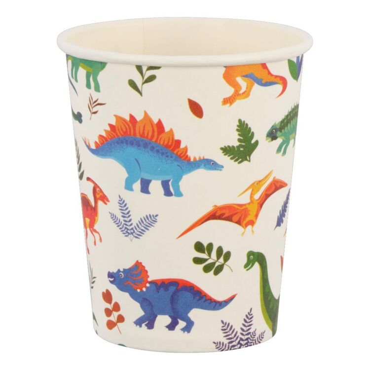 Spartys Dinosaur Paper Cup 16 Pack Dinosaur