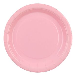Spartys 18cm Paper Plate 16 Pack Pink 18 cm