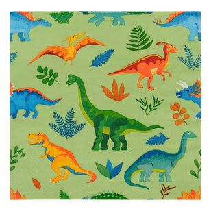 Spartys Dinosaur Paper Napkin 20 Pack Dinosaur