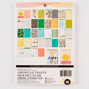 American Crafts Vicki Boutin Where To Next Paper Pad Multicoloured 6 x 8 in