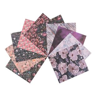 Francheville Rich Plum Paper Pad Multicoloured 6 x 6 in