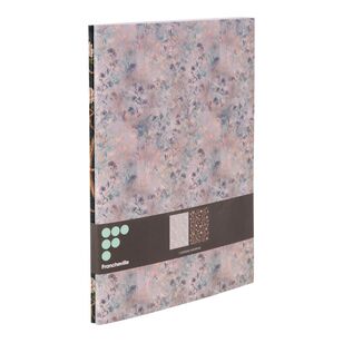 Francheville Dark Floral A4 Notebook 2 Pack Multicoloured A4