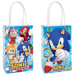 Paramount Pictures Sonic Printed Paper Bags BLUE