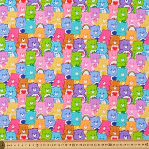 Hasbro Care Bears Packed 112 cm Cotton Fabric Multicoloured 112 cm