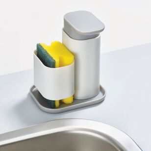 Joseph Joseph Duo Soap Dispenser With Sponge Holder Grey