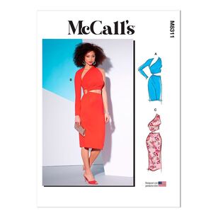 McCall's Sewing Pattern M8311 Misses' Dresses White