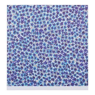 Bella! Floraide Printed Cardstock Paper BLUE 30.5 x 30.5 cm