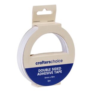 Crafters Choice Double Sided Adhesive Tape 3 Pack Clear