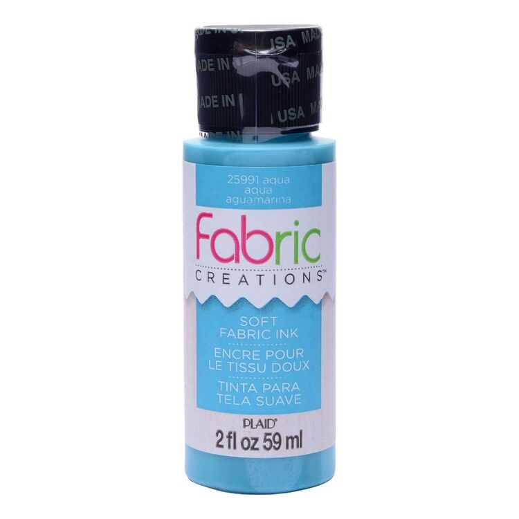 Fabric Creations 59 mL Soft Fabric Ink Aqua 59 mL