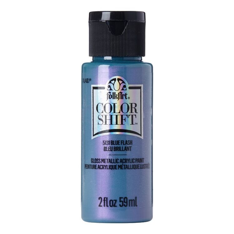 FolkArt Color Shift Acrylic Paint in Assorted Colors (2 ounce), Blue Violet Flash FolkArt Color Shift Acrylic Paint in Assorted Colors (2 ounce), Blue Violet Flash