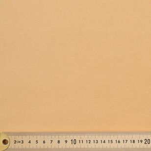 Plain 112 cm Premium Cotton Flannelette Apricot Sherbet 112 cm