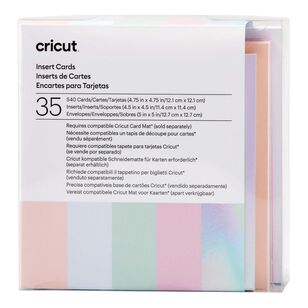 Cricut S40 Insert Cards 35 Pack Princess