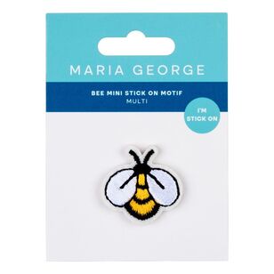 Maria George Bee Mini Stick On Motif Multicoloured