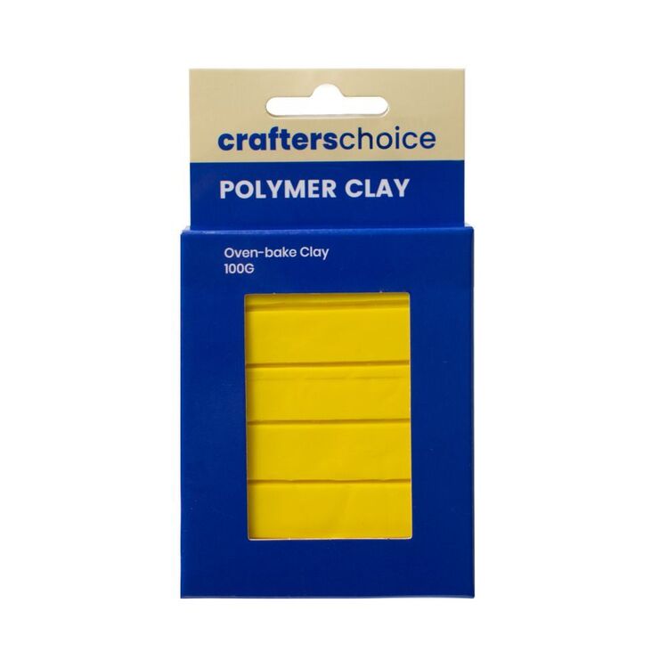 Patch Crafters Yellow Crafters Choice Polymer Clay Yellow | Spotlight Australia